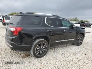2020 GMC Acadia Denali with VIN 1GKKNPLS6LZ142597, listed as a Copart auction lot 50744275 with 63,053 mi miles and Salvage title. Bid and sale history available at DreamBid. Image 3.