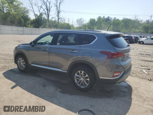 2019 Hyundai Santa Fe SE with VIN 5NMS2CAD7KH135680, listed as a Copart auction lot 59698015 with 88,492 mi miles and Salvage title. Bid and sale history available at DreamBid. Image 2.