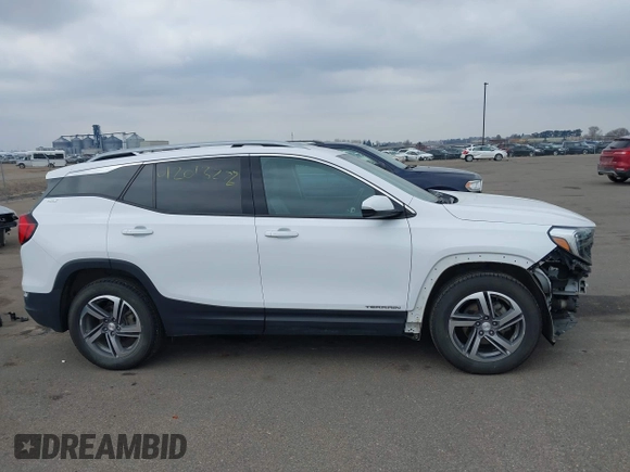 2018 GMC Terrain SLT with VIN 3GKALPEV9JL356531, listed as a IAAI auction lot 42013272 with 114,996 mi miles. Bid and sale history available at carsss.com. Image 14.