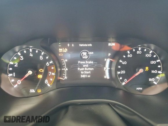 2025 Jeep Compass Limited z VIN 3C4NJDCN9ST552801, wystawiony jako Copart lot #64312945 z przebiegiem 3 401 mil mil oraz Szkoda całkowita • Salvage title. Historia ofert i sprzedaży dostępna na DreamBid. Obrazek 9.