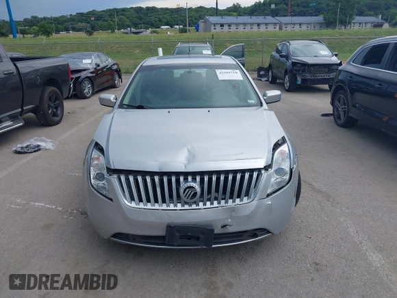 2010 Mercury Milan Premier with VIN 3MEHM0JA3AR629265, listed as a IAAI auction lot 42589710 with 105,198 mi miles and . Bid and sale history available at DreamBid. Image 12.