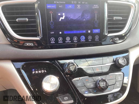 2017 Chrysler Pacifica Touring with VIN 2C4RC1DG5HR764942, listed as a IAAI auction lot 42255421 with 64,381 mi miles and . Bid and sale history available at DreamBid. Image 13.