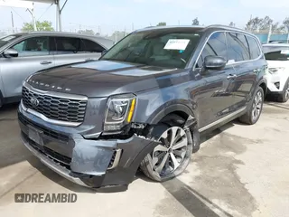 2020 Kia Telluride S z VIN 5XYP6DHC4LG003064, wystawiony jako IAAI lot #42194921 z przebiegiem 22 065 mil mil oraz . Historia ofert i sprzedaży dostępna na DreamBid. Obrazek 2.