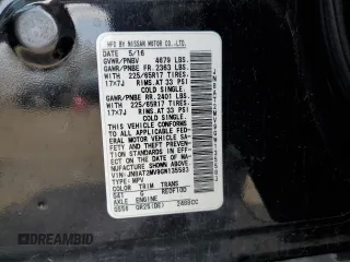 2016 Nissan Rogue S with VIN JN8AT2MV9GW135583, listed as a Copart auction lot 51216385 with 0 mi miles and Salvage Title. Bid and sale history available at carsss.com. Image 13.