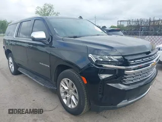2021 Chevrolet Suburban Premier z VIN 1GNSCFKD4MR307179, wystawiony jako IAAI lot #42286473 z przebiegiem 121 446 mil mil oraz . Historia ofert i sprzedaży dostępna na DreamBid. Obrazek 1.