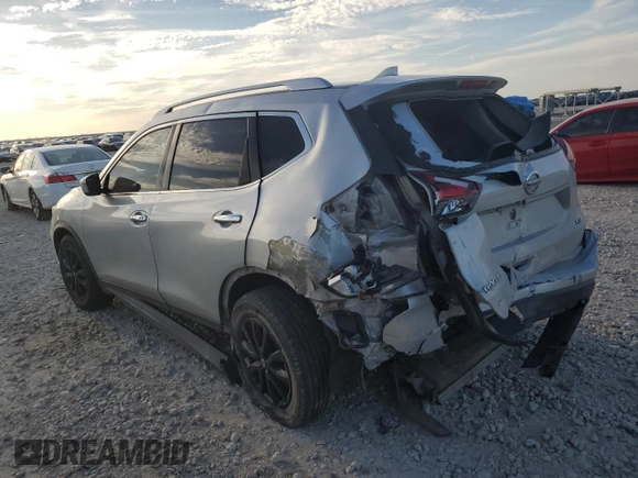 2018 Nissan Rogue SV with VIN KNMAT2MT6JP506629, listed as a Copart auction lot 53854845 with Not Provided miles and Salvage Title. Bid and sale history available at carsss.com. Image 2.
