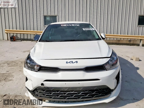 2023 Kia Rio S with VIN 3KPA24AD7PE549736, listed as a Copart auction lot 50428615 with 34,431 mi miles and Salvage Title. Bid and sale history available at carsss.com. Image 5.