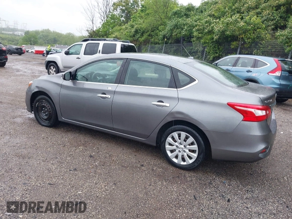 2017 Nissan Sentra SV with VIN 3N1AB7AP5HY313293, listed as a IAAI auction lot 42242781 with 123,125 mi miles and . Bid and sale history available at DreamBid. Image 3.