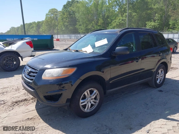 2011 Hyundai Santa Fe GLS with VIN 5XYZGDAB6BG043121, listed as a IAAI auction lot 42037815 with 375,049 mi miles. Bid and sale history available at carsss.com. Image 2.
