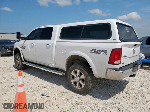2018 Ram 2500 Big Horn with VIN 3C6UR5DL3JG202327, listed as a Copart auction lot 59423525 with Not provided miles and Salvage title. Bid and sale history available at DreamBid. Image 2.
