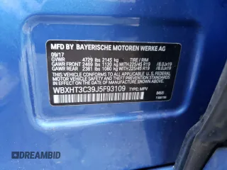 2018 BMW X1 xDrive28i with VIN WBXHT3C39J5F93109, listed as a Copart auction lot 73660962 with 43,470 mi miles. Bid and sale history available at carsss.com. Image 14.