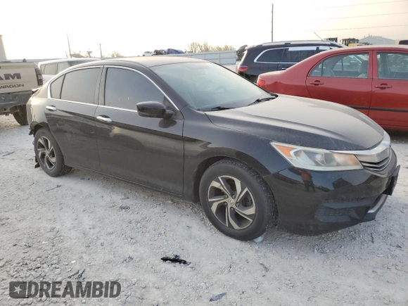 2016 Honda Accord Sedan LX with VIN 1HGCR2F33GA008311, listed as a Copart auction lot 48670445 with 129,083 mi miles and Salvage Title. Bid and sale history available at carsss.com. Image 4.