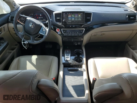 2020 Honda Pilot Touring 8-Passenger with VIN 5FNYF6H99LB006280, listed as a Copart auction lot 48948145 with 36,158 mi miles and Salvage Title. Bid and sale history available at DreamBid. Image 8.