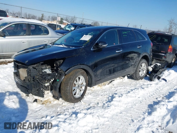2019 Kia Sorento L with VIN 5XYPG4A31KG577496, listed as a IAAI auction lot 41247314 with 90,177 mi miles. Bid and sale history available at carsss.com. Image 19.