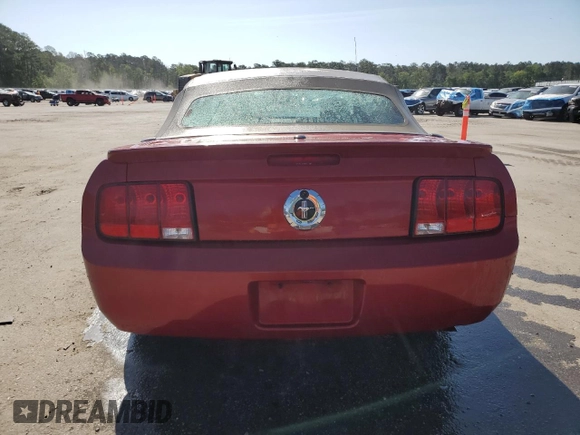 2008 Ford Mustang Deluxe with VIN 1ZVHT84N885106657, listed as a Copart auction lot 54885075 with 79,166 mi miles and Salvage title. Bid and sale history available at DreamBid. Image 6.