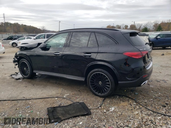 2024 Mercedes-Benz GLC with VIN W1NKM4GB8RF229430, listed as a Copart auction lot 78888904 with 0 mi miles and Salvage Title. Bid and sale history available at carsss.com. Image 2.