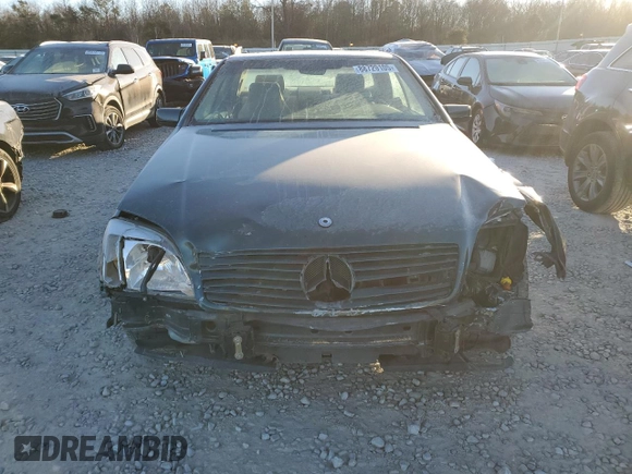 1997 Mercedes-Benz S with VIN WDBGA70G7VA338867, listed as a Copart auction lot 88729105 with 122,541 mi miles and Clean Title. Bid and sale history available at DreamBid. Image 5.