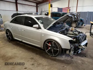 2005 Audi S4 z VIN WAUGL68EX5A475596, wystawiony jako Copart lot #63028894 z przebiegiem Nie podano mil oraz Szkody całkowita. Historia ofert i sprzedaży dostępna na DreamBid. Obrazek 4.