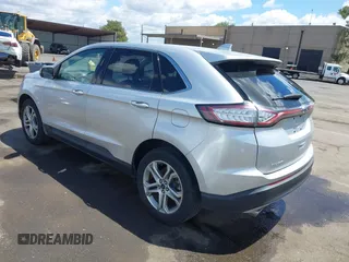 2015 Ford Edge Titanium z VIN 2FMTK4K95FBB47962, wystawiony jako IAAI lot #42234894 z przebiegiem Nie podano mil oraz . Historia ofert i sprzedaży dostępna na DreamBid. Obrazek 3.