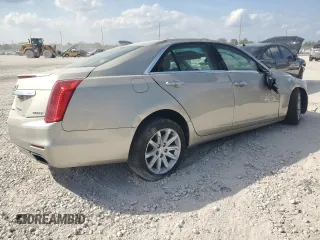 2015 Cadillac CTS Luxury RWD with VIN 1G6AR5SXXF0125522, listed as a Copart auction lot 49418515 with 75,331 mi miles and Salvage Title. Bid and sale history available at DreamBid. Image 3.