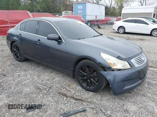 2008 Infiniti G35 Sedan Journey with VIN JNKBV61E88M226622, listed as a IAAI auction lot 41947468 with 216,517 mi miles. Bid and sale history available at carsss.com. Image 1.