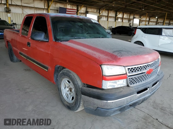 2003 Chevrolet Silverado 1500 with VIN 2GCEC19T831372422, listed as a Copart auction lot 53981285 with 225,697 mi miles and Salvage Title. Bid and sale history available at carsss.com. Image 4.