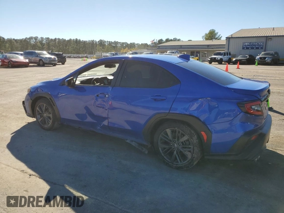 2022 Subaru WRX with VIN JF1VBAA69N9014593, listed as a Copart auction lot 81562274 with 16,231 mi miles and Salvage Title. Bid and sale history available at carsss.com. Image 2.