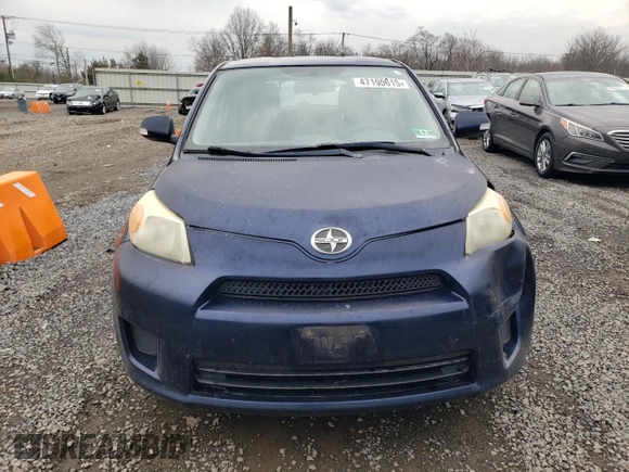 2008 Scion xD with VIN JTKKU10498J001085, listed as a Copart auction lot 47195615 with 191,904 mi miles and Clean Title. Bid and sale history available at carsss.com. Image 5.