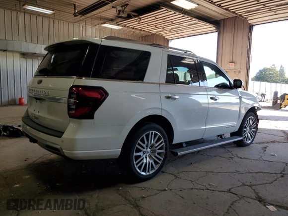2023 Ford Expedition Platinum with VIN 1FMJU1M85PEA01152, listed as a Copart auction lot 73051694 with 4,658 mi miles and Salvage Title. Bid and sale history available at carsss.com. Image 3.