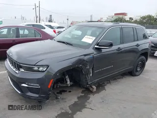 2022 Jeep Grand Cherokee with VIN 1C4RJYB68N8748802, listed as a IAAI auction lot 42158104 with 28,227 mi miles and . Bid and sale history available at DreamBid. Image 18.