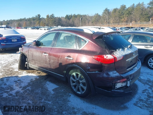 2011 Infiniti EX Journey with VIN JN1AJ0HR5BM854615, listed as a IAAI auction lot 41341496 with Not Provided miles. Bid and sale history available at carsss.com. Image 14.