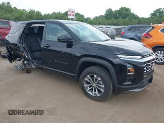 2025 Chevrolet Equinox FWD LT with VIN 3GNAXHEG3SL257204, listed as a IAAI auction lot 42421342 with 2,291 mi miles and . Bid and sale history available at DreamBid. Image 1.