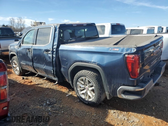 2021 GMC Sierra 1500 SLT z VIN 3GTU9DET0MG369332, wystawiony jako Copart lot #46650135 z przebiegiem 148 095 mil mil oraz Szkoda całkowita • Salvage title. Historia ofert i sprzedaży dostępna na DreamBid. Obrazek 2.