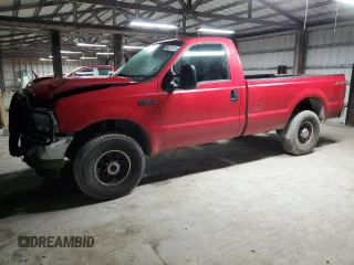 2004 Ford Super Duty F-250 XL with VIN 1FTNF21L34EB28203, listed as a Copart auction lot 84221254 with 193,152 mi miles and Salvage Title. Bid and sale history available at carsss.com. Image 1.