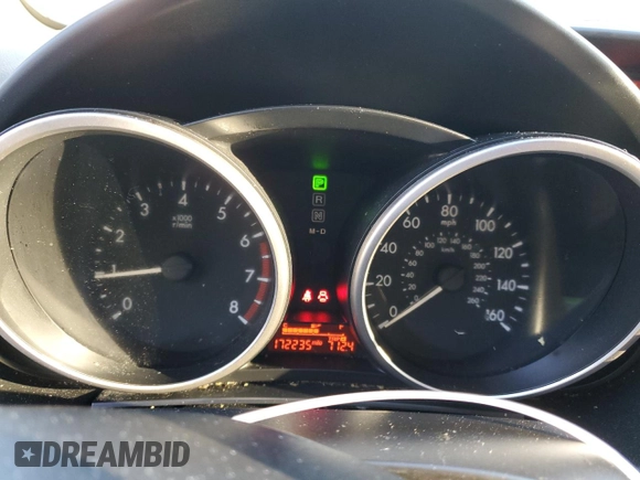 2015 Mazda 5 Touring with VIN JM1CW2CL4F0182937, listed as a Copart auction lot 46081245 with 172,235 mi miles and Salvage Title. Bid and sale history available at carsss.com. Image 9.