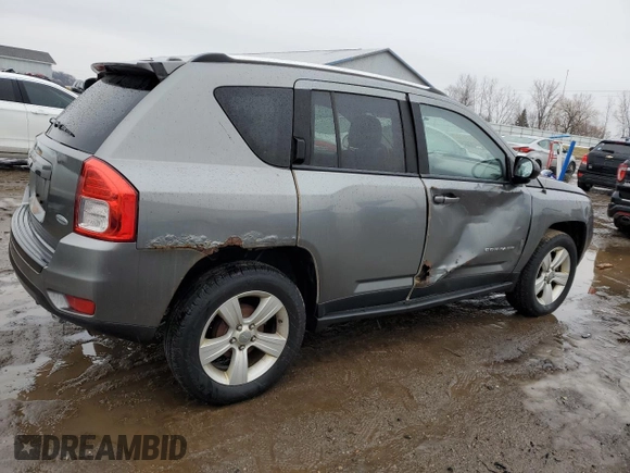2011 Jeep Compass Latitude with VIN 1J4NT1FB2BD252754, listed as a Copart auction lot 41946725 with 163,155 mi miles and Clean Title. Bid and sale history available at carsss.com. Image 3.