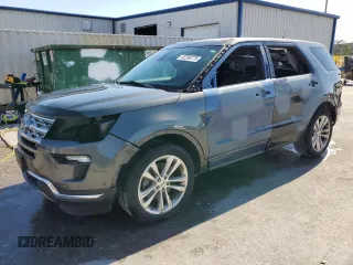 2018 Ford Explorer Limited с VIN 1FM5K7FH4JGB85289, выставлен на аукционе Copart как лот 52290775 с пробегом 76 578 миль миль и Списание • Salvage title. История ставок и продаж доступна на DreamBid. Изображение 1.
