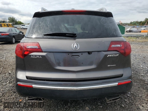2012 Acura MDX Advance with VIN 2HNYD2H61CH545761, listed as a Copart auction lot 73610364 with Not provided miles and Salvage title. Bid and sale history available at DreamBid. Image 6.