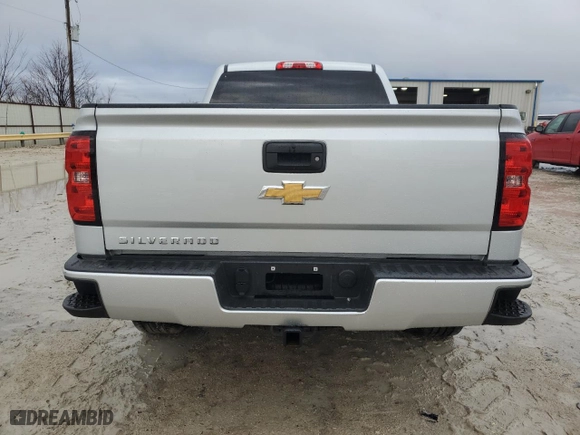 2018 Chevrolet Silverado 1500 Custom with VIN 1GCRCPEC6JZ354984, listed as a Copart auction lot 86601784 with 0 mi miles and Salvage Title. Bid and sale history available at carsss.com. Image 6.