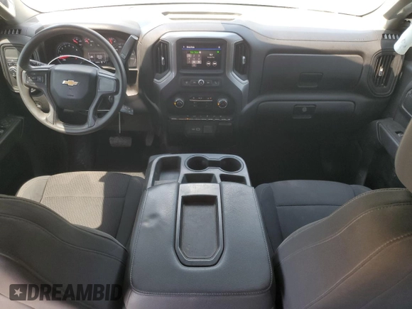 2021 Chevrolet Silverado 1500 Custom with VIN 1GCPWBEK1MZ241845, listed as a Copart auction lot 52790415 with 133,480 mi miles and Salvage Title. Bid and sale history available at DreamBid. Image 8.