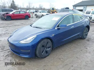 2018 Tesla Model 3 Long Range Battery with VIN 5YJ3E1EB4JF094496, listed as a IAAI auction lot 41983799 with 188,316 mi miles and . Bid and sale history available at DreamBid. Image 17.