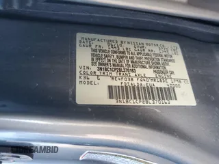 2011 Nissan Versa 1.8 S with VIN 3N1BC1CP2BL370163, listed as a Copart auction lot 44840505 with 96,669 mi miles and Salvage Title. Bid and sale history available at carsss.com. Image 12.