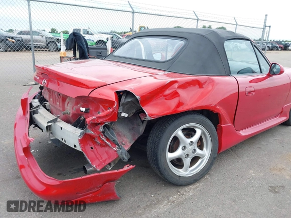 2002 Mazda MX-5 Miata Cloth with VIN JM1NB353220229173, listed as a IAAI auction lot 42344106 with 153,242 mi miles and . Bid and sale history available at DreamBid. Image 6.