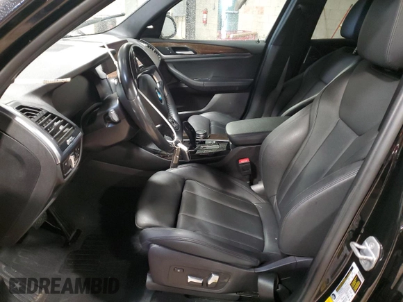 2020 BMW X3 xDrive30i with VIN 5UXTY5C06LLE57981, listed as a Copart auction lot 52545775 with Not Provided miles and Salvage Title. Bid and sale history available at DreamBid. Image 7.