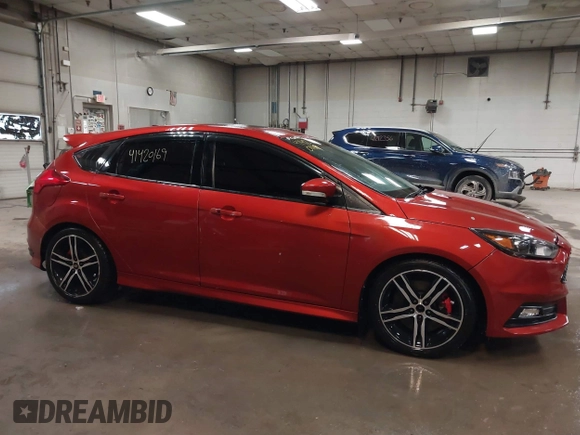 2018 Ford Focus ST with VIN 1FADP3L99JL306466, listed as a IAAI auction lot 41420169 with 94,731 mi miles and . Bid and sale history available at DreamBid. Image 13.