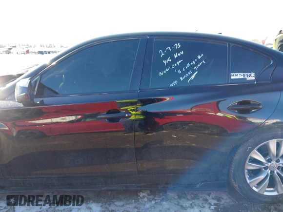 2017 Infiniti Q50 Premium with VIN JN1EV7AR1HM838154, listed as a IAAI auction lot 41623393 with 74,449 mi miles and . Bid and sale history available at DreamBid. Image 15.