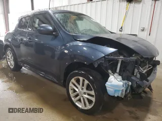 2013 Nissan Juke Nismo with VIN JN8AF5MV5DT210107, listed as a Copart auction lot 55683225 with 91,715 mi miles and Salvage title. Bid and sale history available at DreamBid. Image 4.