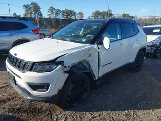2020 Jeep Compass Latitude with VIN 3C4NJDBB9LT139639, listed as a IAAI auction lot 41695315 with 64,927 mi miles and . Bid and sale history available at DreamBid. Image 18.