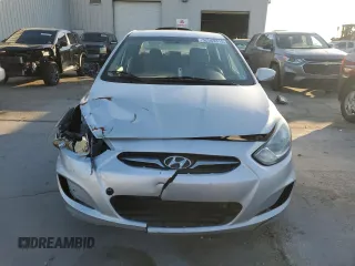 2013 Hyundai Accent GLS with VIN KMHCT4AE6DU523202, listed as a Copart auction lot 52568315 with 126,806 mi miles and Salvage Title. Bid and sale history available at carsss.com. Image 5.