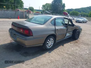 2002 Chevrolet Impala with VIN 2G1WF55E029380713, listed as a IAAI auction lot 42399010 with 123,853 mi miles and . Bid and sale history available at DreamBid. Image 4.